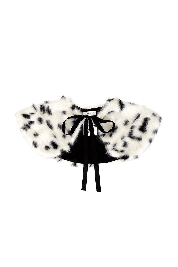 Faux Fur Long Haired Shoulder Collar