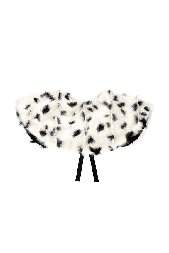 Faux Fur Long Haired Shoulder Collar