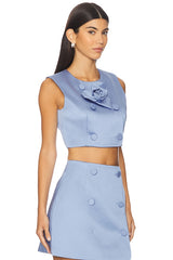 Edie Dutchess Satin Top