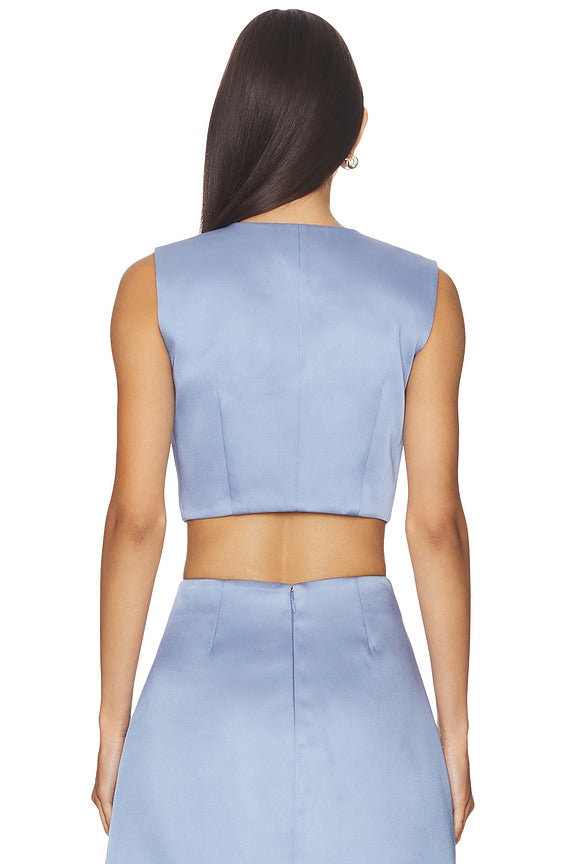 Edie Dutchess Satin Top