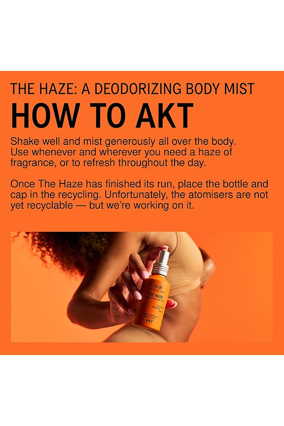The Haze Deodorizing Body Mist SC.01 Orange Grove