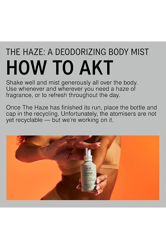 The Haze Deodorizing Body Mist SC.02 After Thunder