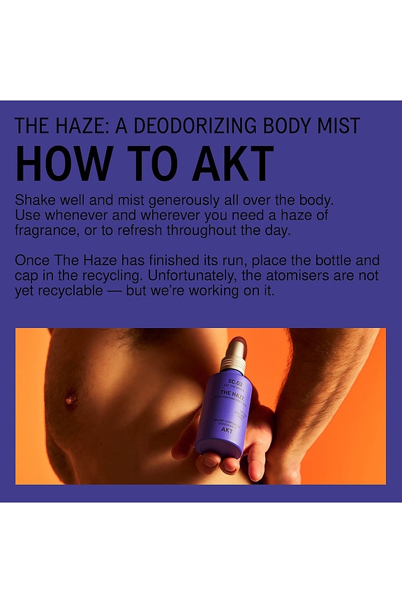 The Haze Deodorizing Body Mist SC.03 The Onsen