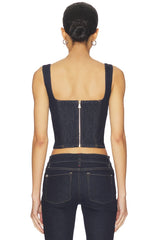 Ava Sweetheart Denim Bustier