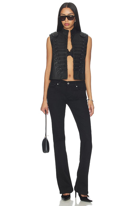 Rummy Leather Gilet