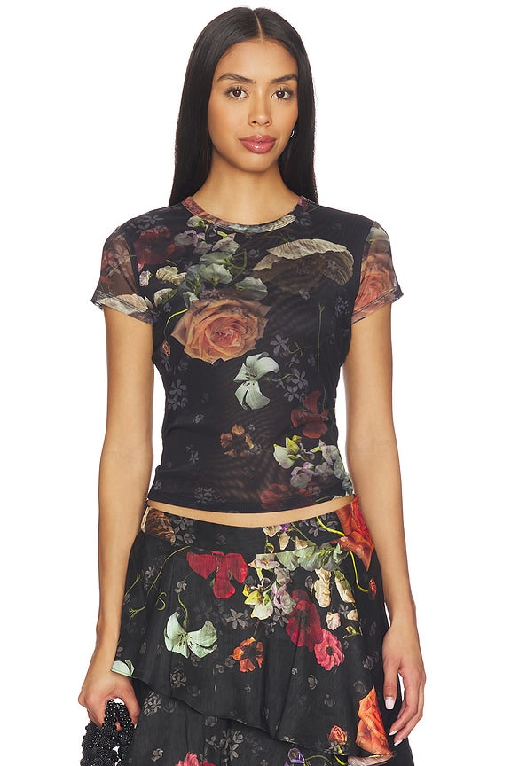 Ellie Mesh Tee