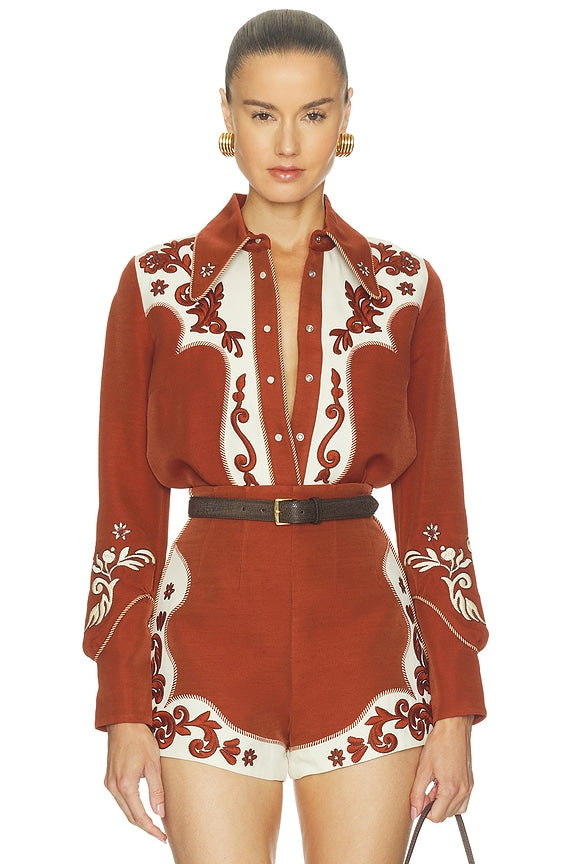 Duke Embroidered Shirt