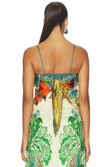 Ace Silk Scarf Top