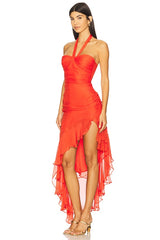 Marabou Dress