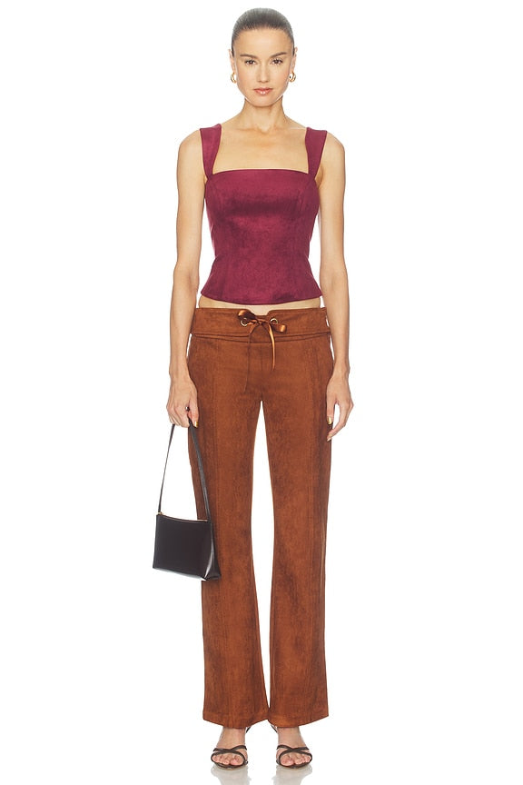 x REVOLVE Robin Suede Pants