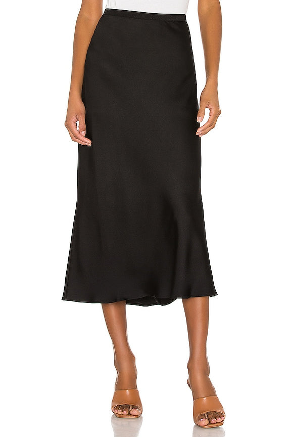 Bar Silk Skirt