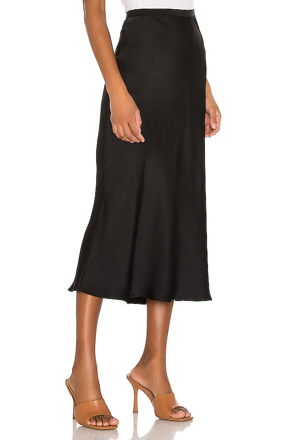 Bar Silk Skirt