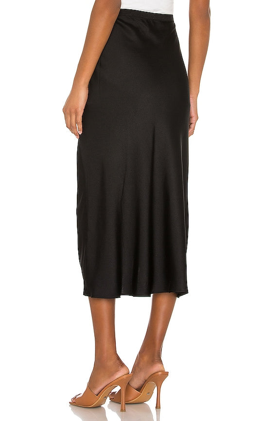 Bar Silk Skirt
