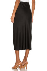 Bar Silk Skirt