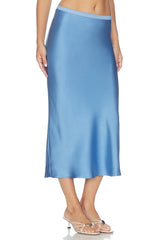 Bar Silk Skirt