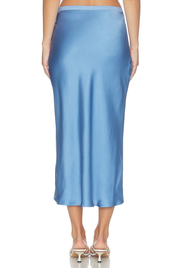 Bar Silk Skirt