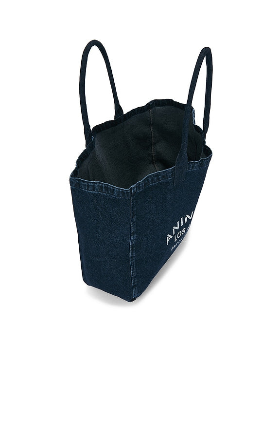 Leo Denim Tote Bag