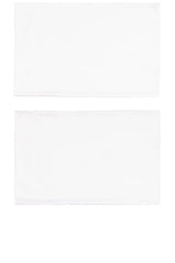 Bonjour &amp; Bonne Nuit Pillowcase Set