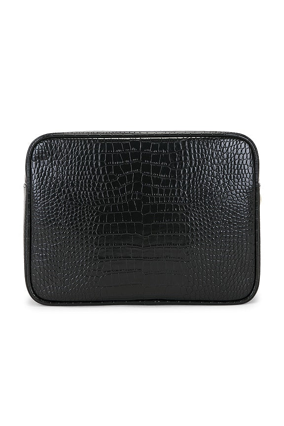 Out Of Office Martini Croc Pouch