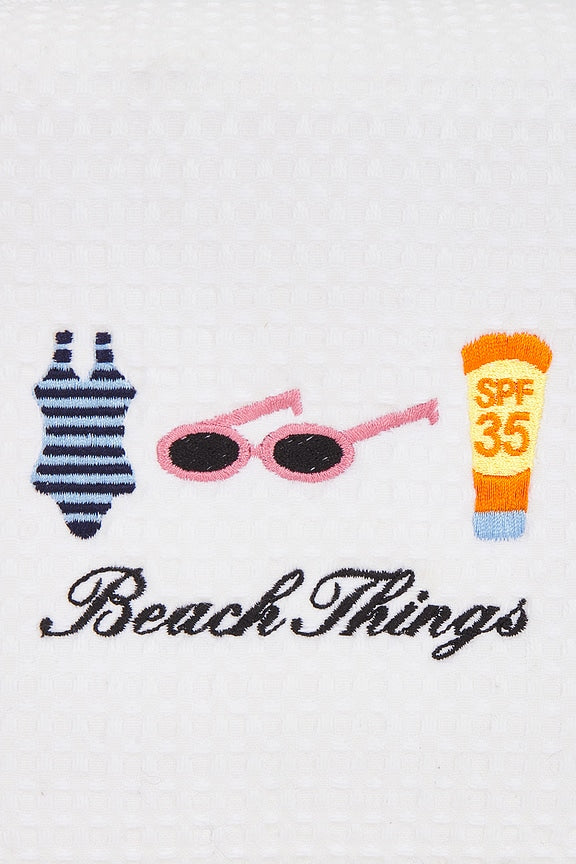 Beach Things Waffle Pouch