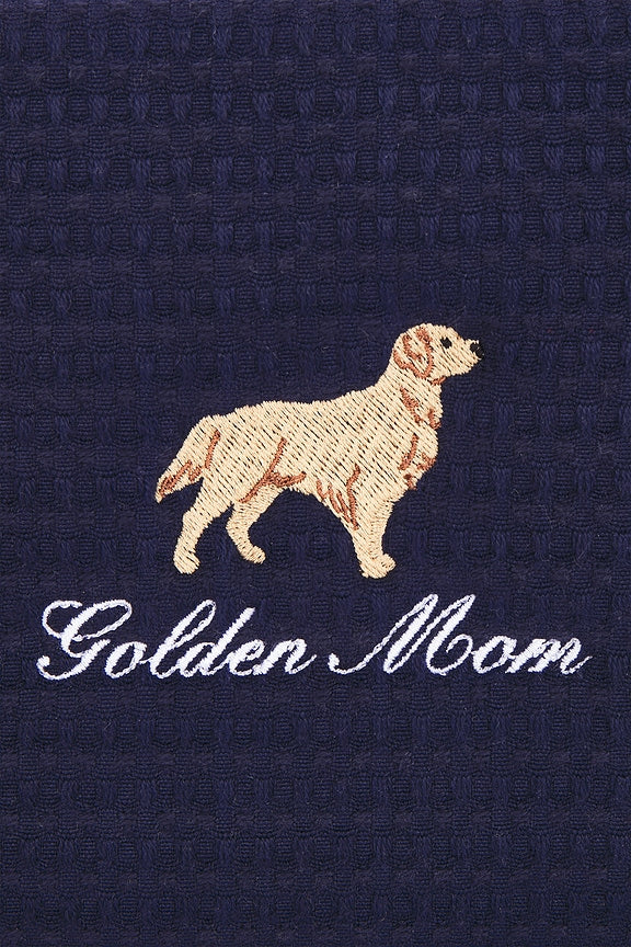 Golden Mom Waffle Pouch