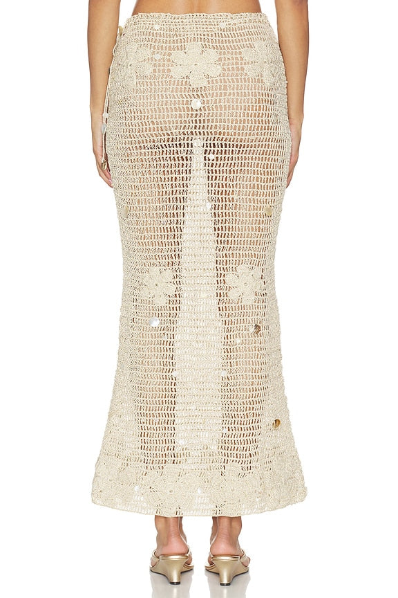 Charlotte Hand Crochet Skirt