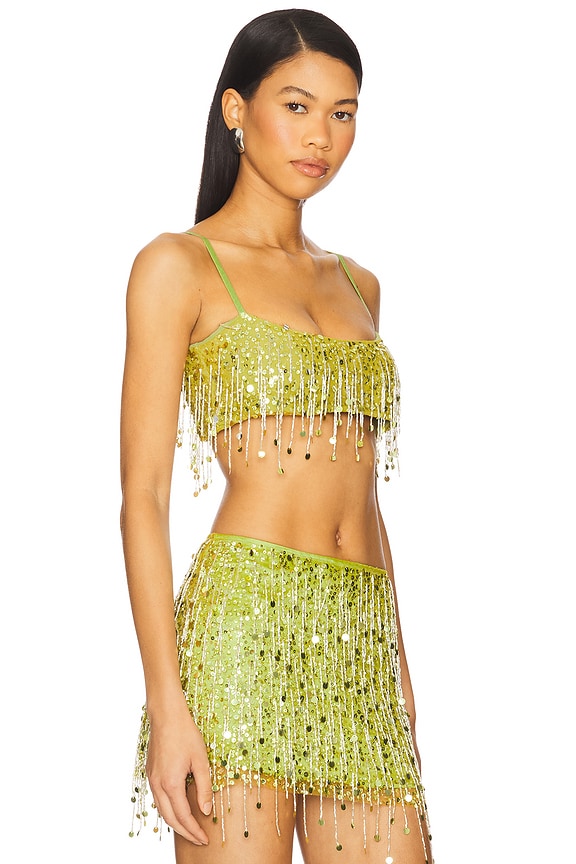 Yasmin Hand Beaded Bralette