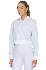 Cropped Zip Hoodie Jacket