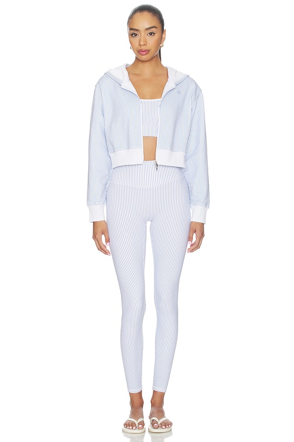 Cropped Zip Hoodie Jacket