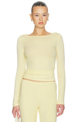 Lane Boatneck Top