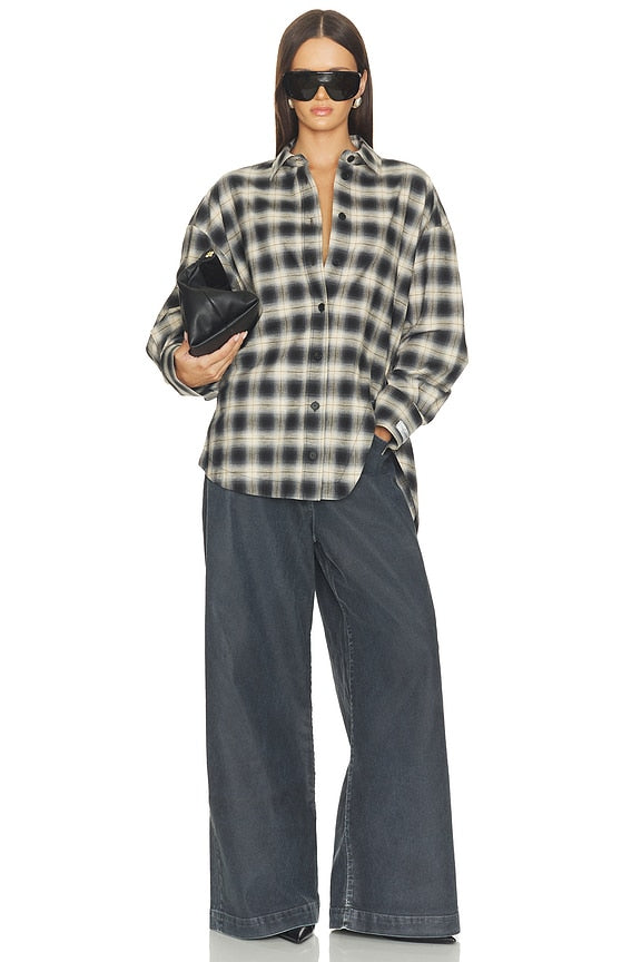 Button Down Check Shirt