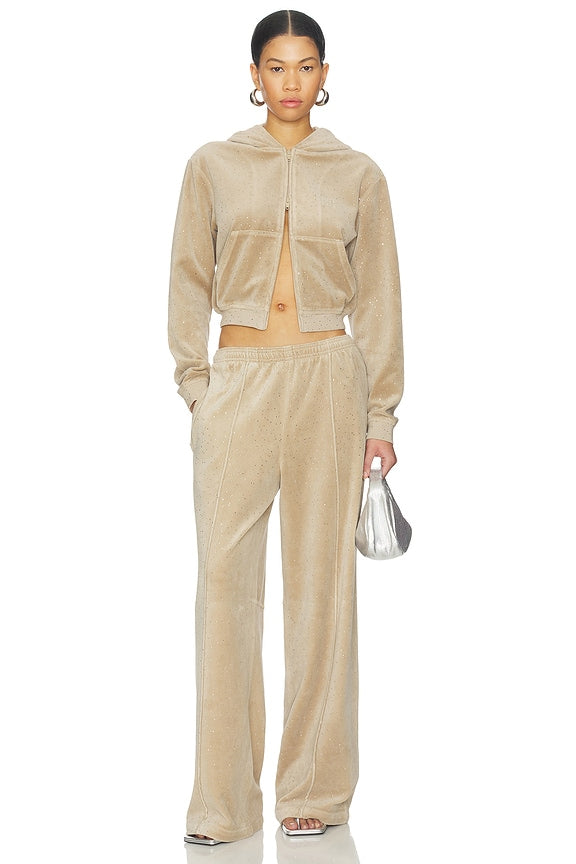 Allover Hotfix Relaxed Pant