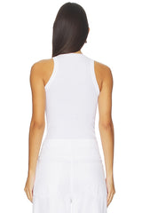 Simple High Neck Tank Top