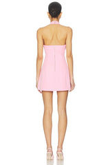 Nevelle Hourglass Halter Dress