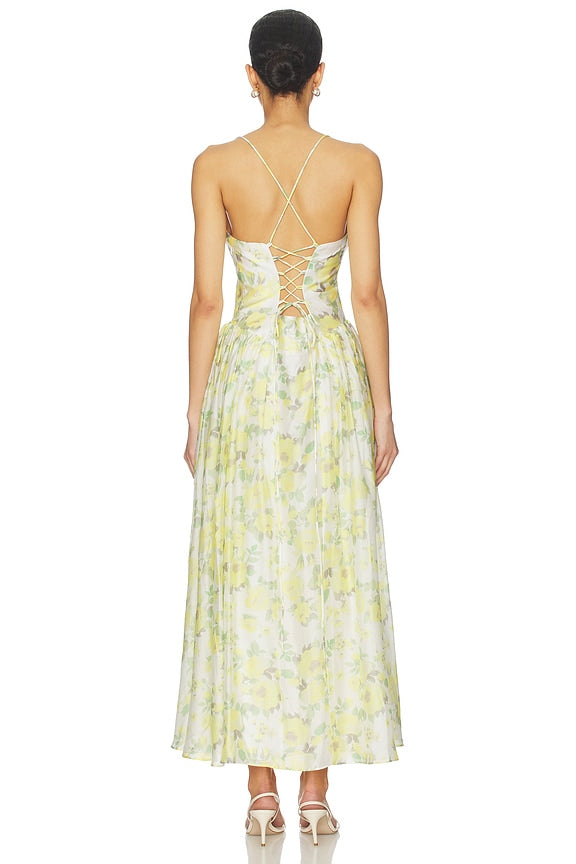 Estie Printed Maxi Dress