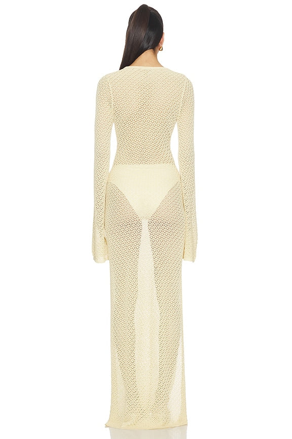 Bryn Crochet Maxi Dress
