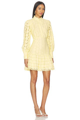 Remy Spot Lace Mini Dress