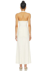 Emilia Tie Front Halter Dress