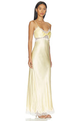 Taryn Lace Detail Maxi Dress
