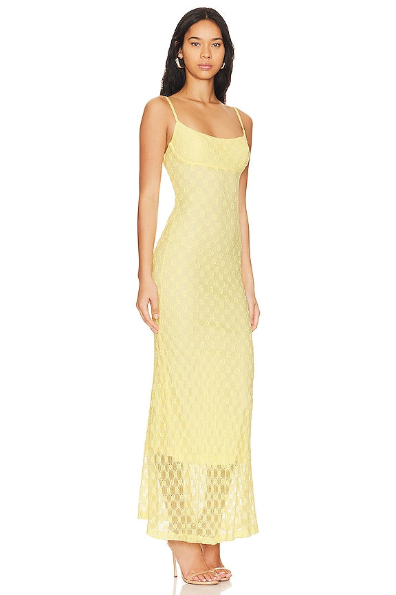 Adoni Mesh Maxi Dress