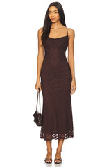 Adoni Mesh Midi Dress