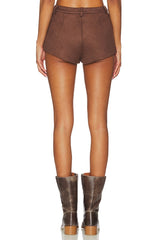 x REVOLVE Jayla Faux Suede Mini Short