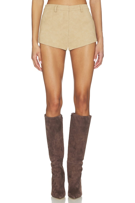 Jayla Faux Leather Short