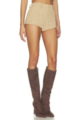 Jayla Faux Leather Short