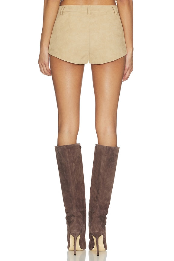 Jayla Faux Leather Short