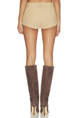 Jayla Faux Leather Short