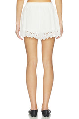 Aleria Cotton Short With Trim