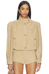 Leon Faux Leather Jacket