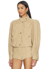 Leon Faux Leather Jacket