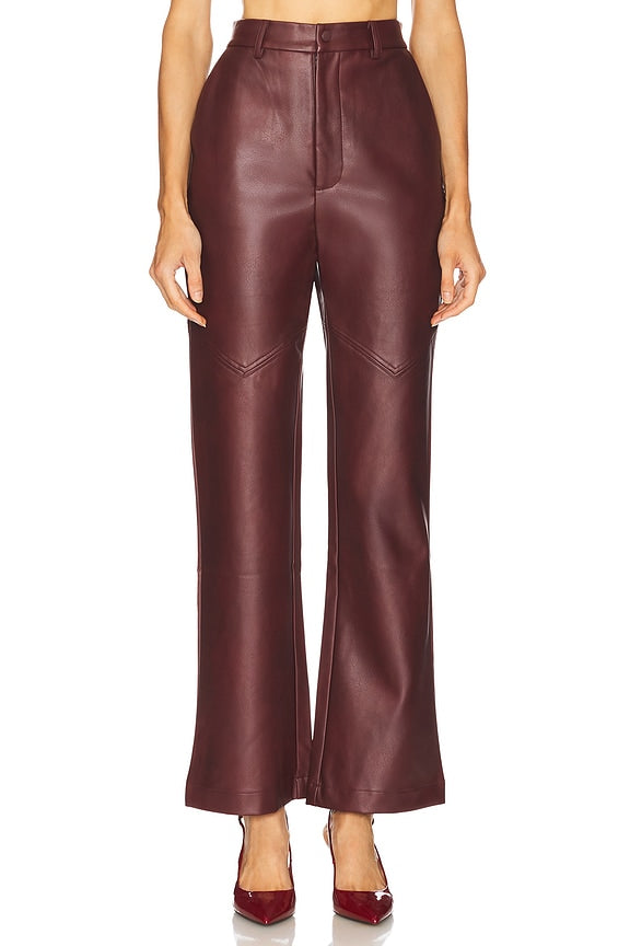 Karson Faux Leather Pant